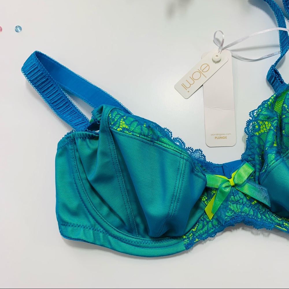 Elomi Anushka Plunge Bra 36D NWT - Picture 2 of 5